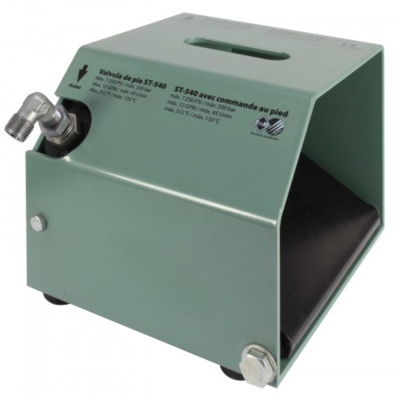 ST540 voetschakelaar 500 bar